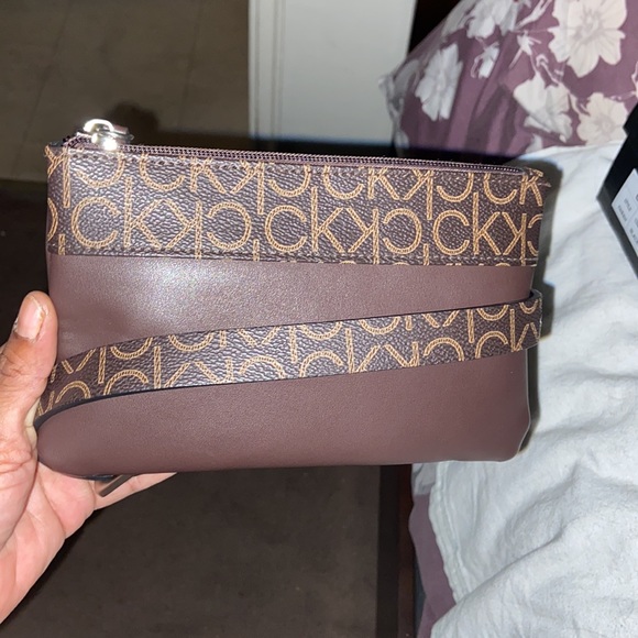 Dopey ck monogram smith / cow size 8 style Espresso - Picture 6 of 8